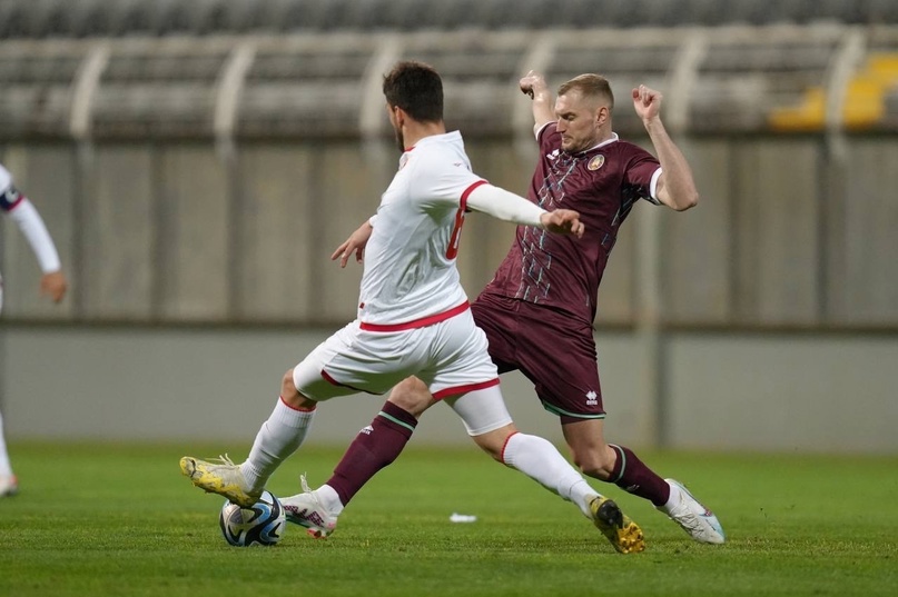 Денис Лаптев и Данила Нечаев сыграли за сборную Беларуси