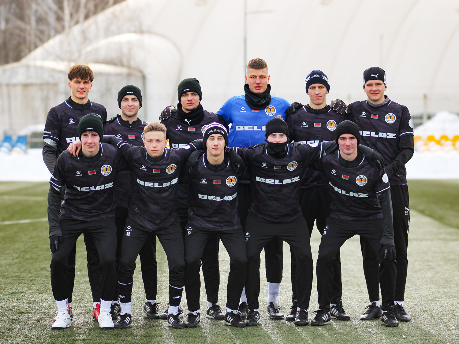 «Молодежка» в спарринге разгромила дубль «Славии-Мозырь»